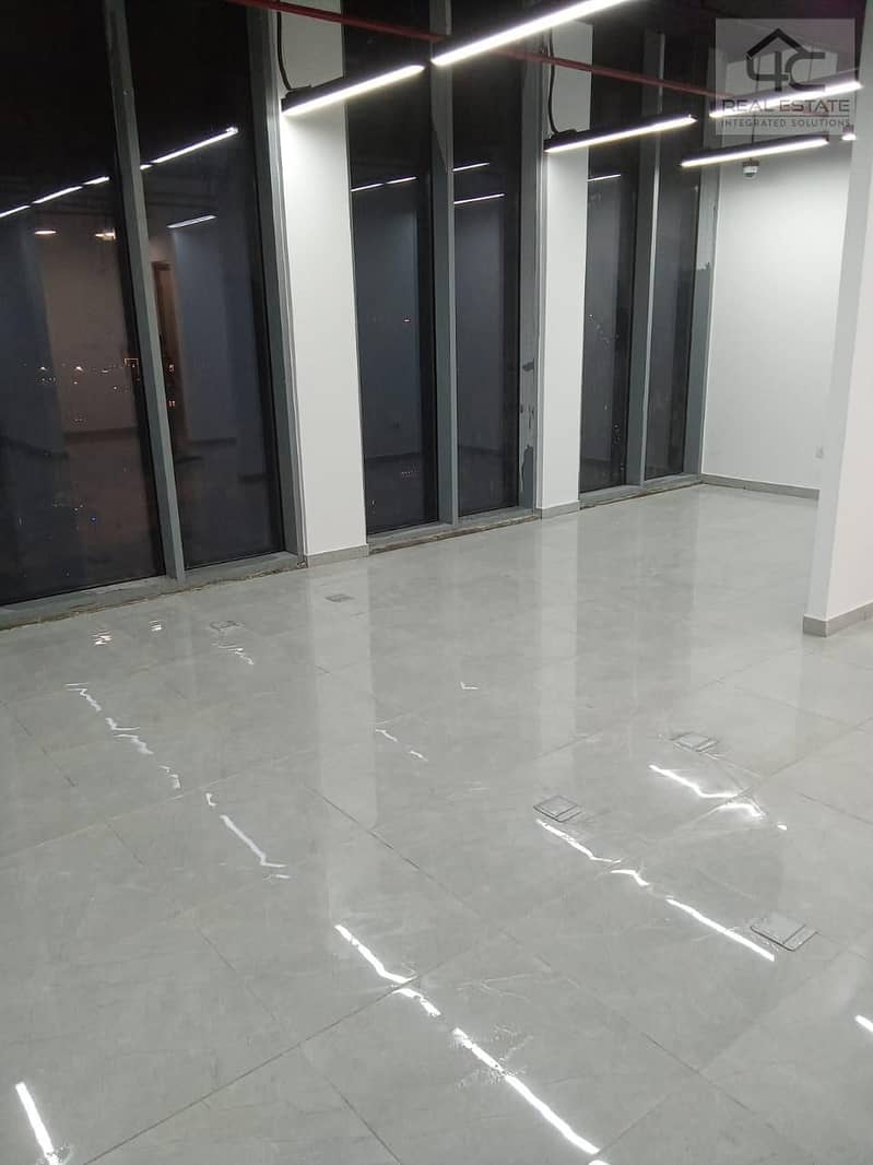 Office for rent in Cairo Festival City, 96 square meters, fully finished, with the lowest rent and a very special location 0