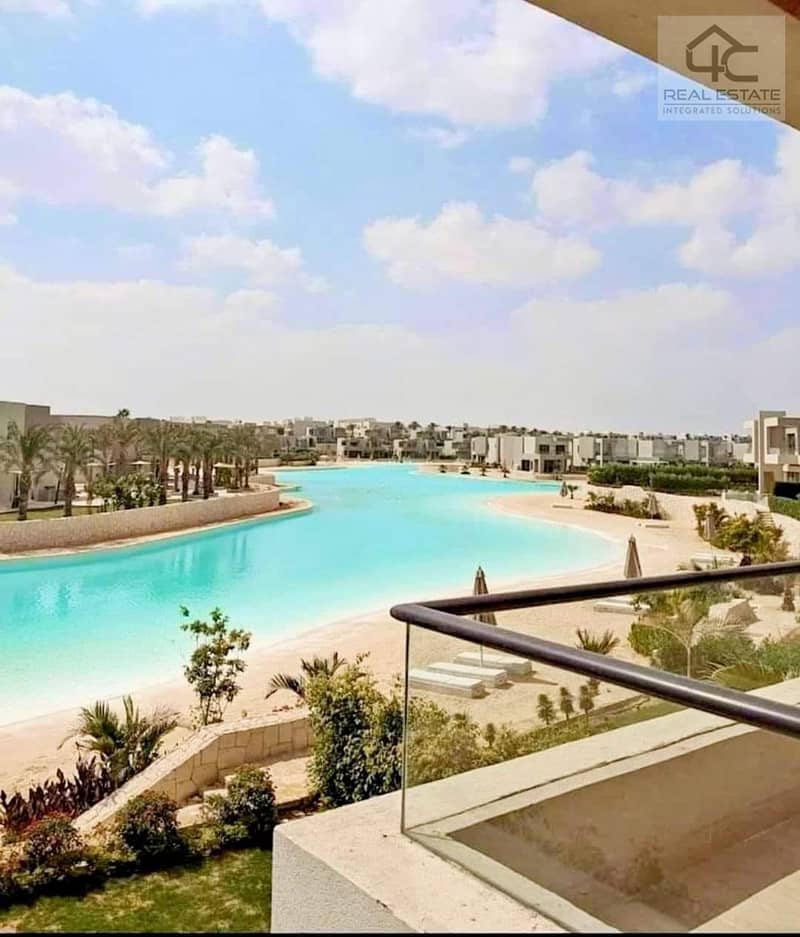 Townhouse 165m with garden first row lagoon on the largest landscape area in the best location on the coast 3