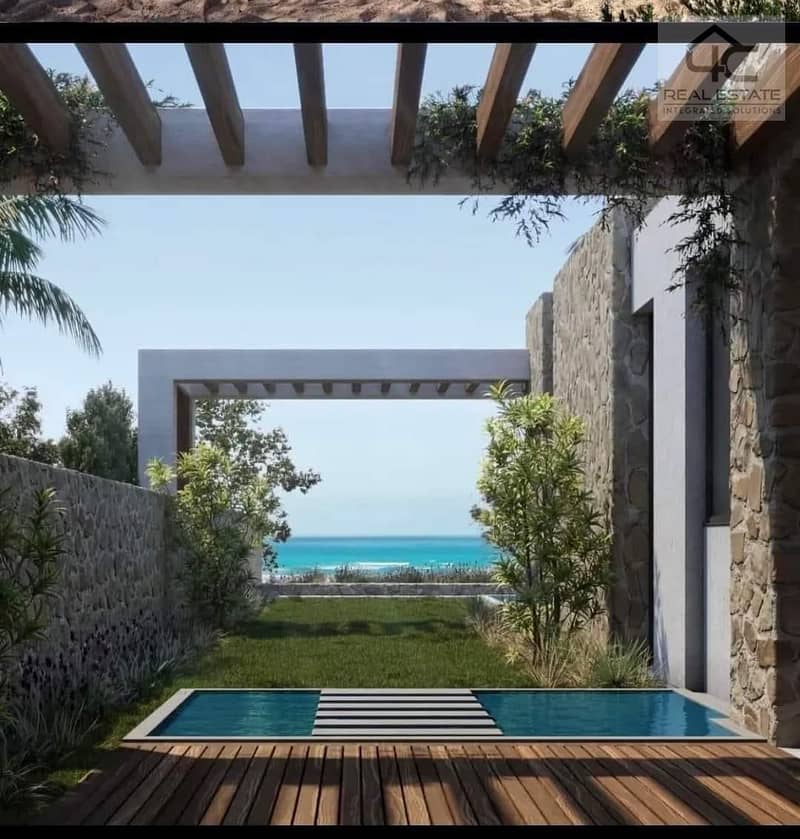 Townhouse 165m with garden first row lagoon on the largest landscape area in the best location on the coast 15