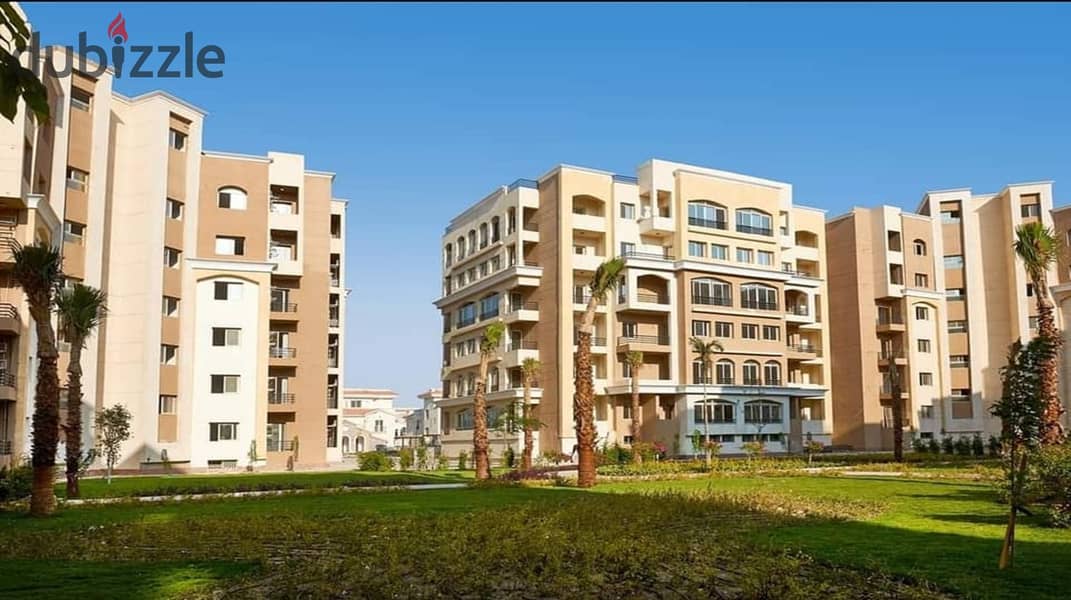 Apartment ready for viewing and delivery. Receive your apartment in R3 in Al Maqsad Compound with View Landscape. 1