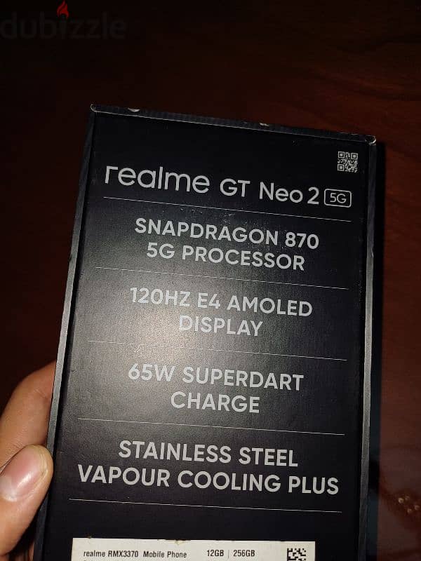 realme GT neo 2 5G 12GB 265GB 3