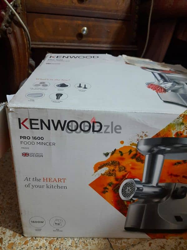 مفرمة kenwood MG510 جديدة بالكارتونه 5