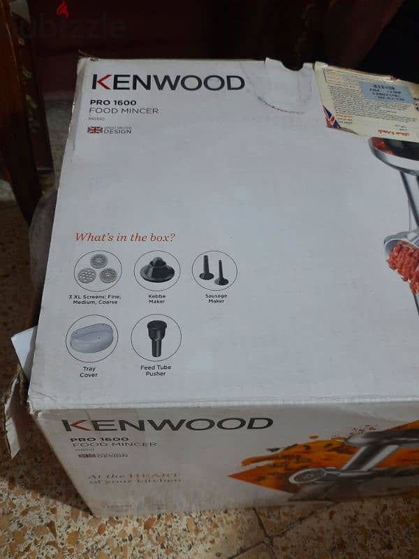 مفرمة kenwood MG510 جديدة بالكارتونه 6