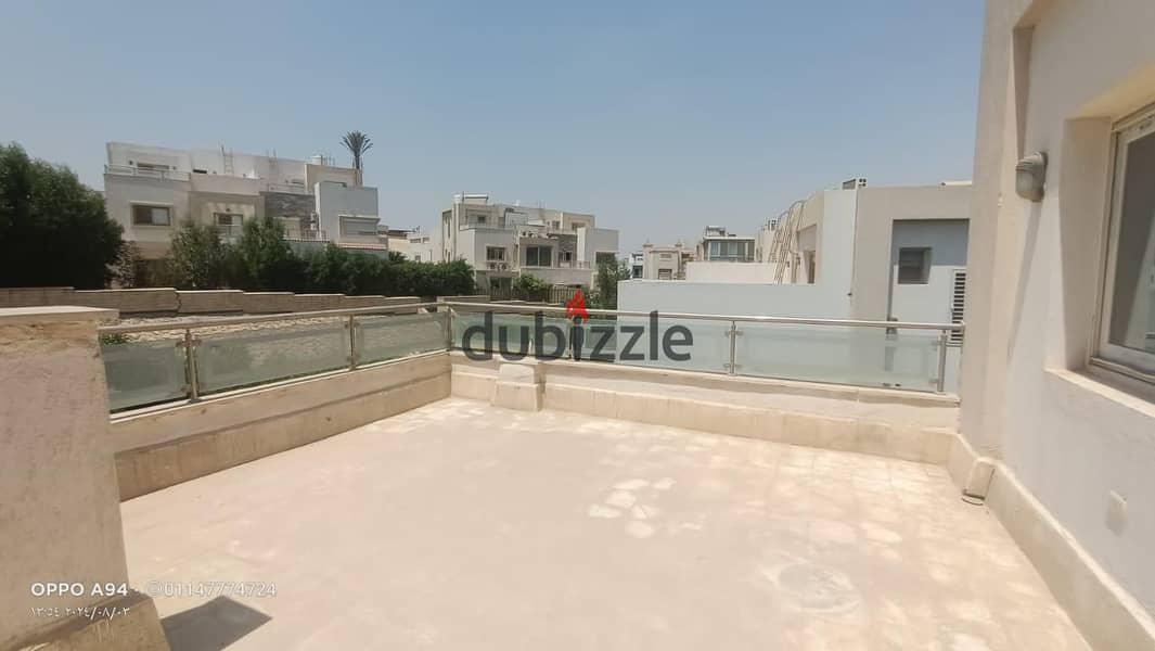 Twin opportunity, large space, at the lowest rental price on the market, with a very special view, in Qarnful Heights Compound, new Cairo 2