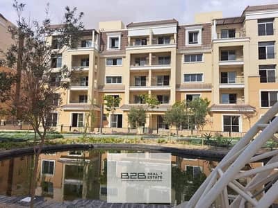 Apartment for sale 202m Sarai Compound New Cairo