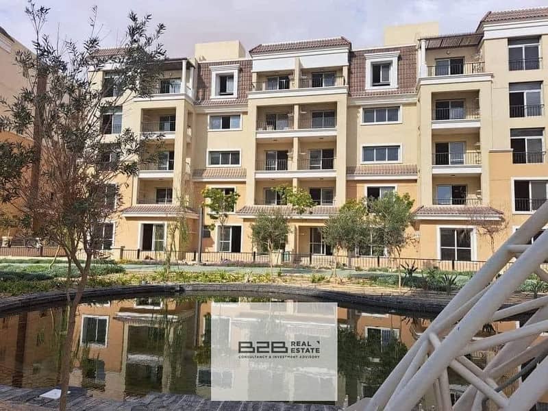 Apartment for sale 202m Sarai Compound New Cairo 0