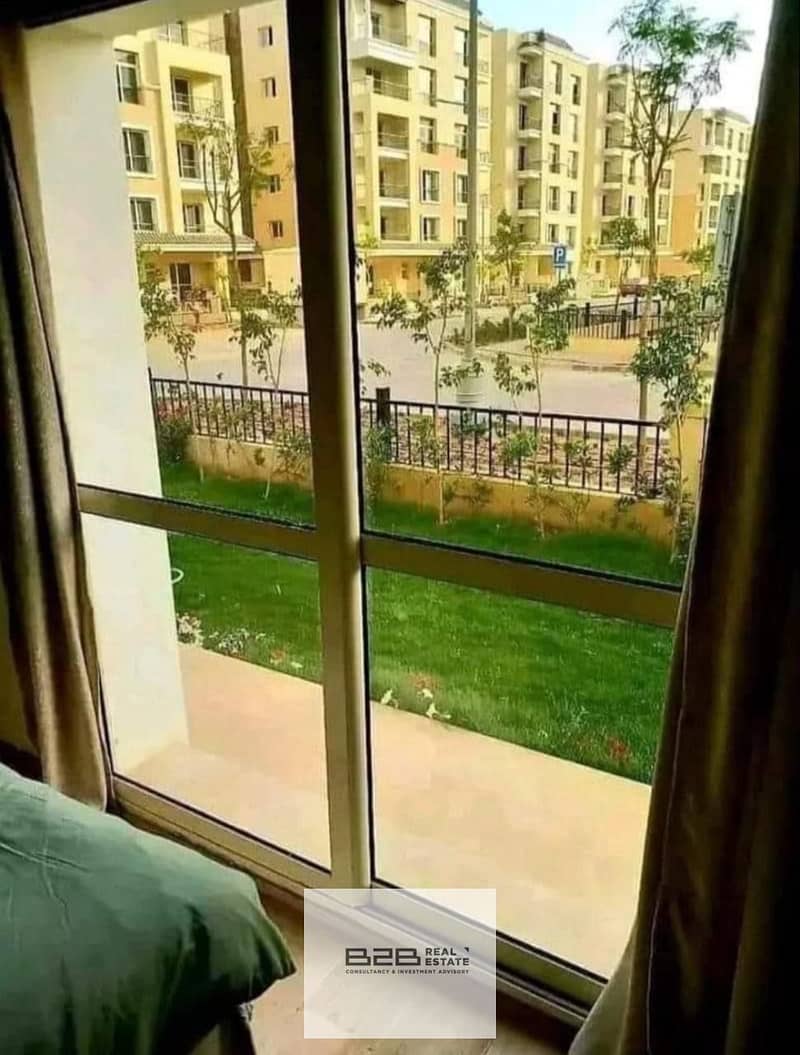 Apartment for sale 202m Sarai Compound New Cairo 2