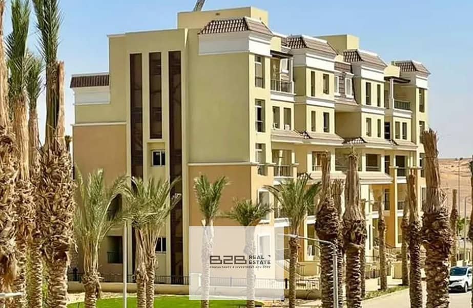 Apartment for sale 202m Sarai Compound New Cairo 4