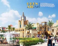 محل دور ارضى للبيع  واجهة مفتوحة امام مدخل المول  Open air mall 0