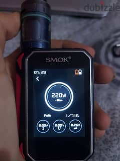 مود سموك جي برايف 1 smok g priv بالبطاريات وتانك زيوس سلكه وقطنه 0