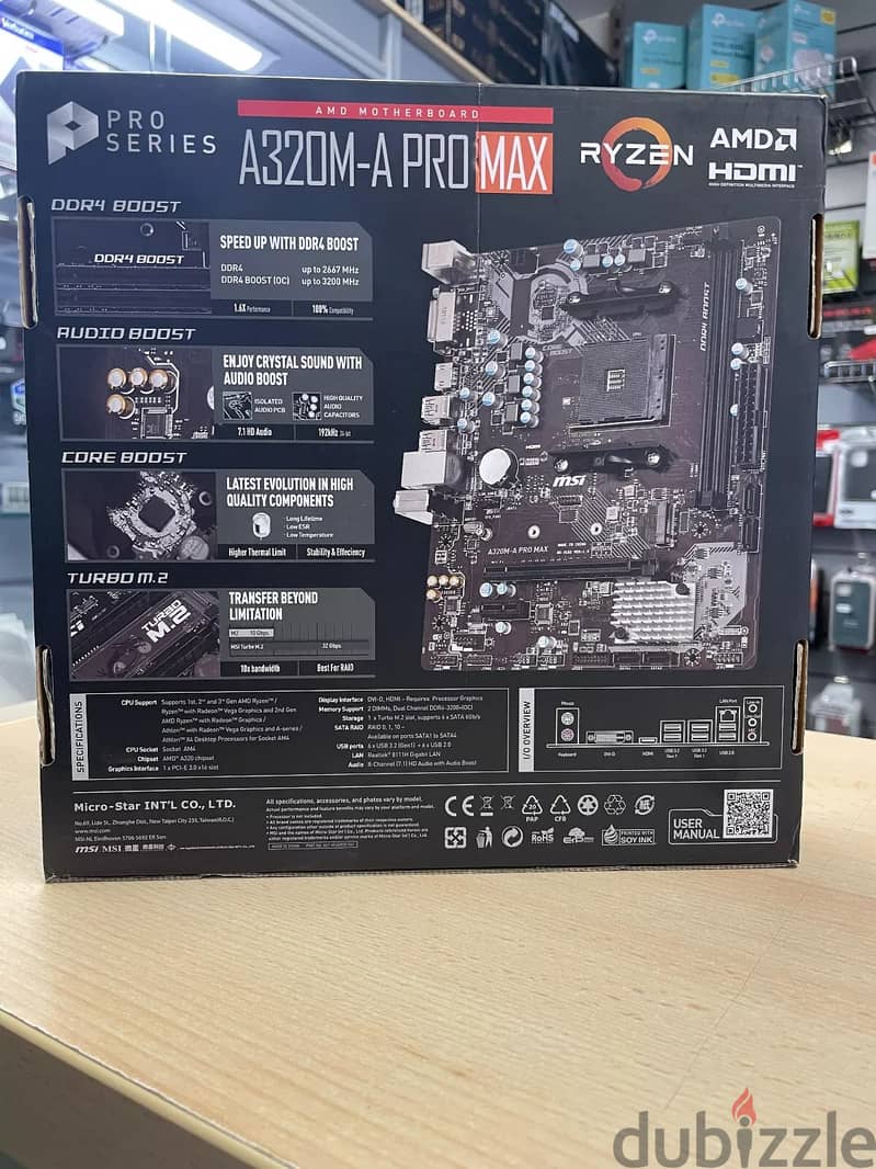 motherboard a320m-a pro max 1