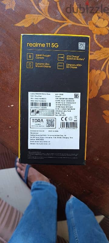 Realme 11 5G RAM 8GB ROM 256 GB 1