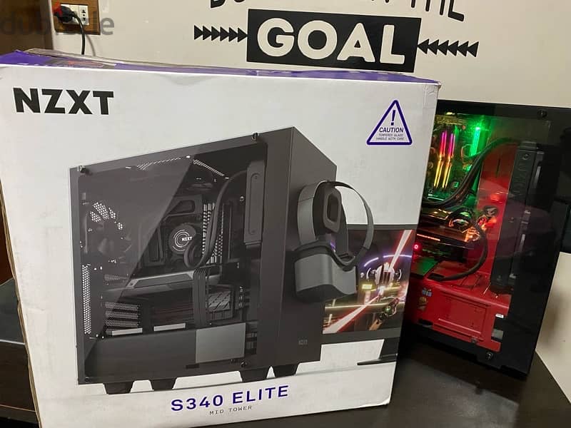 NZXT S340 Elite Midtower Case كيس كمبيوتر 2