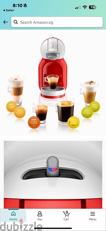 NESCAFÉ DOLCE GUSTO MINI ME COFFEE machine red 3