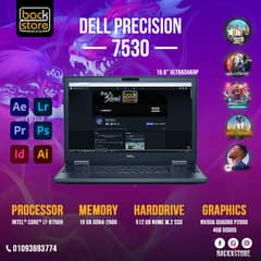 Dell Precision 7530 i7-8750H - 16GB RAM - Quadro P2000 4GB - 512GB SSD 0