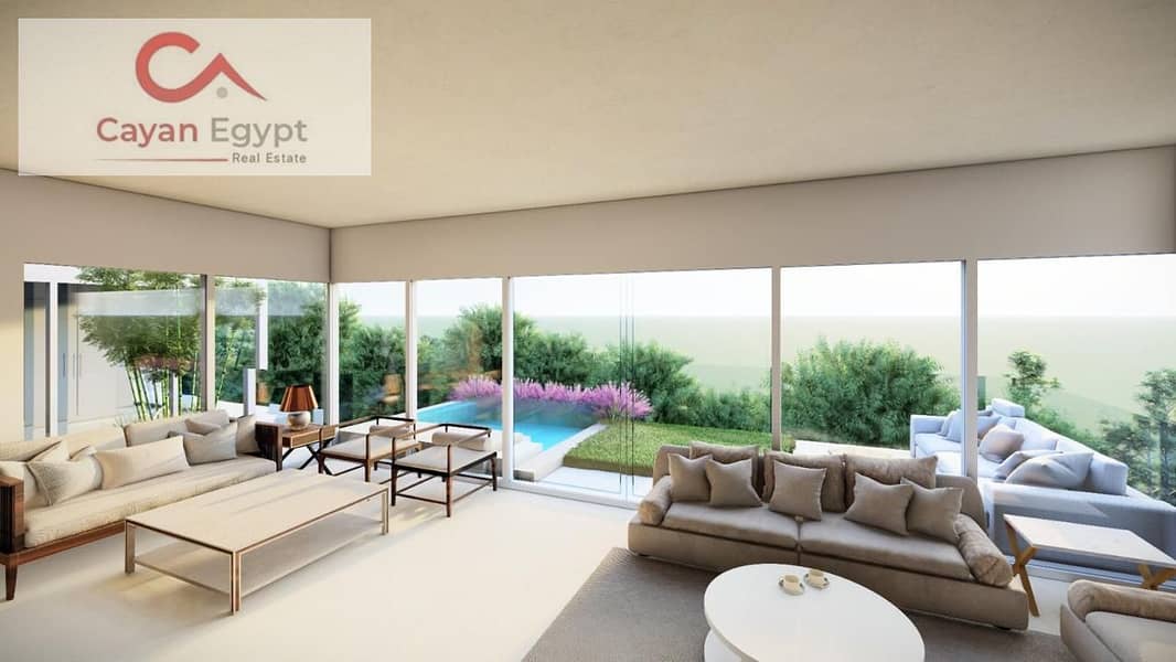 Duplex 236m - Pay 5% in The Island Compound in the Administrative Capital, next to the airport and services 1