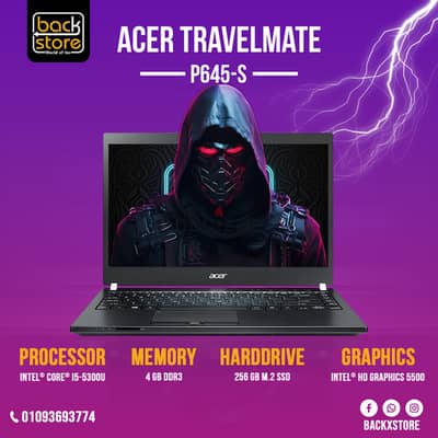 Acer TravelMate P645-S i5-5300U - 4GB RAM - 256GB SSD - 14 INCH Screen