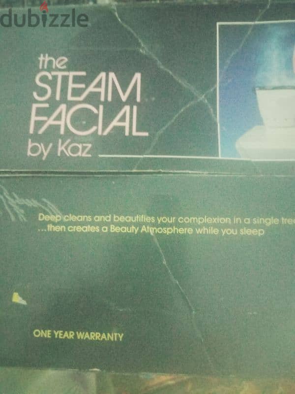 Steam facial 1