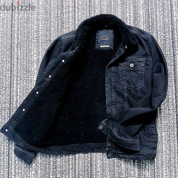 LCW denim black jacket 1