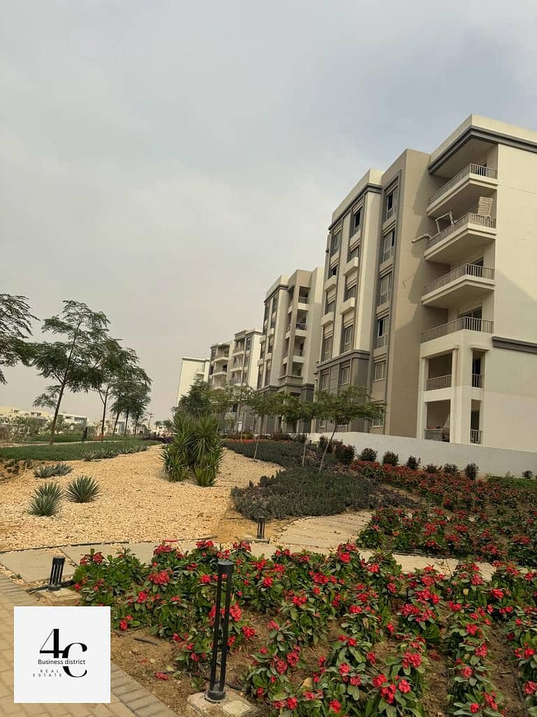 Lowest down payment for an apartment  145m two bedrooms, fully finished with installments best view in Hyde Park, Fifth Settlement 3