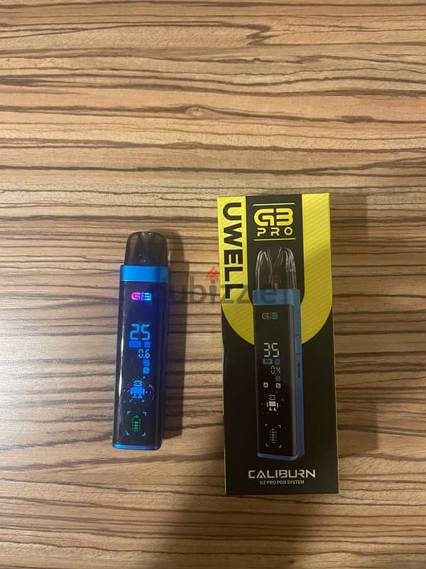 caliburn g3 pro vaping device 2