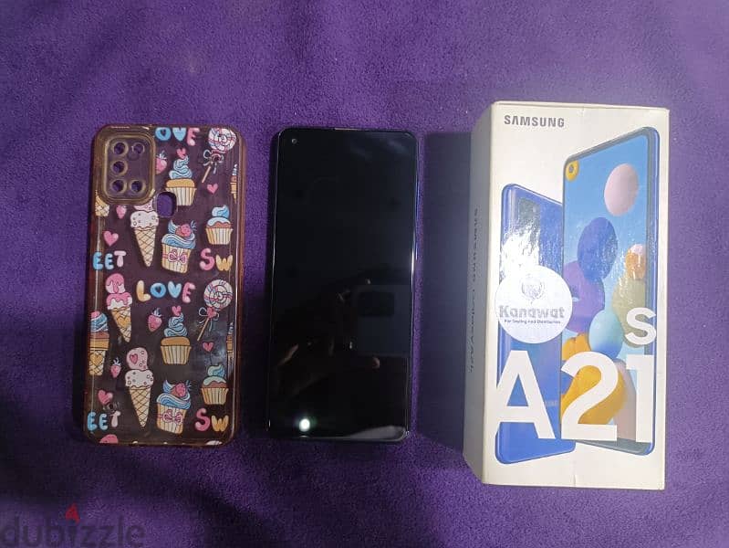 تلفون سامسونج A21s بعلبه 1