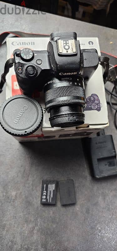 كاميرا كانون m50 مارك ١ بحالة ممتازه Canon 2