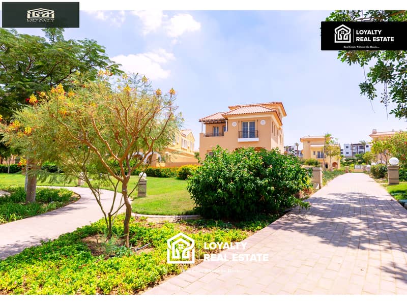 town house for sale  under market price on landscape in hyde park new cairo 4