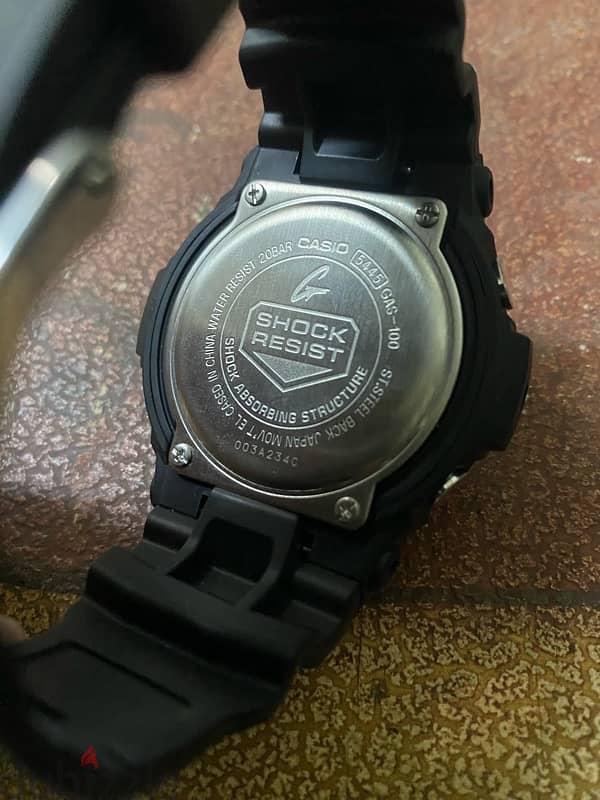 G Shock GAS-100-1ACR 3