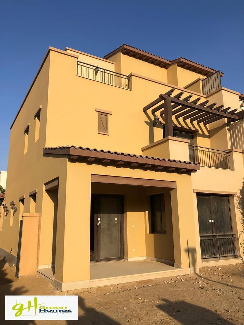 Corner Townhouse for Sale in Mivida – New Cairo with Downpayment and Installments 1