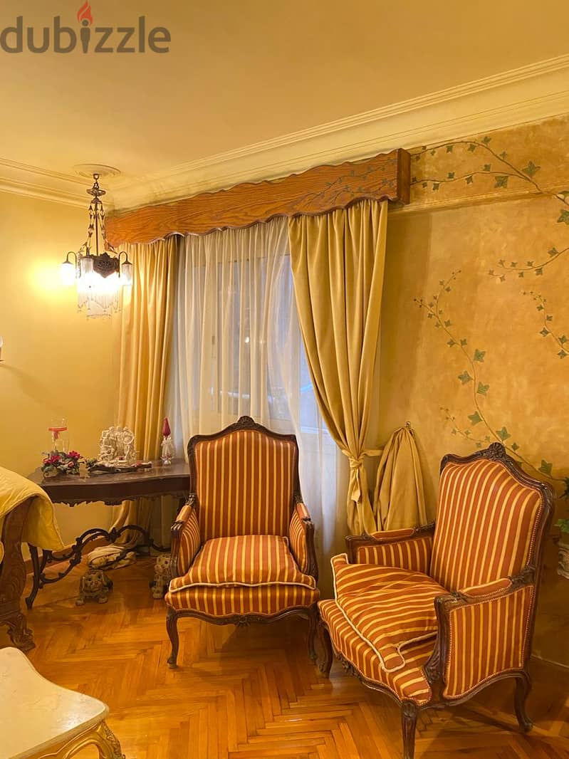 Zamalek apartment 3 Beds 3 Baths 4