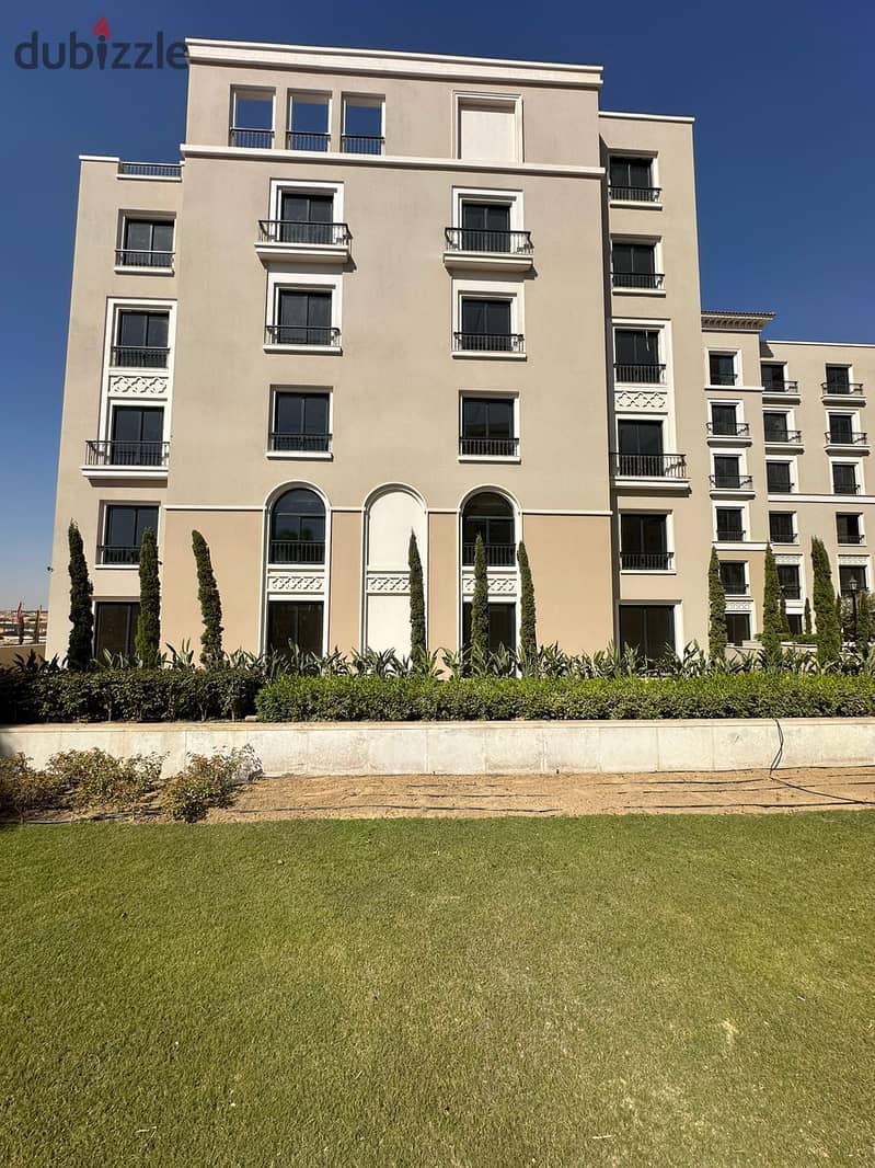 Immediate delivery apartment, finished, ultra super luxury, with air conditioners, in the heart of Sheikh Zayed, near Hyper1, in the Village West Comp 7