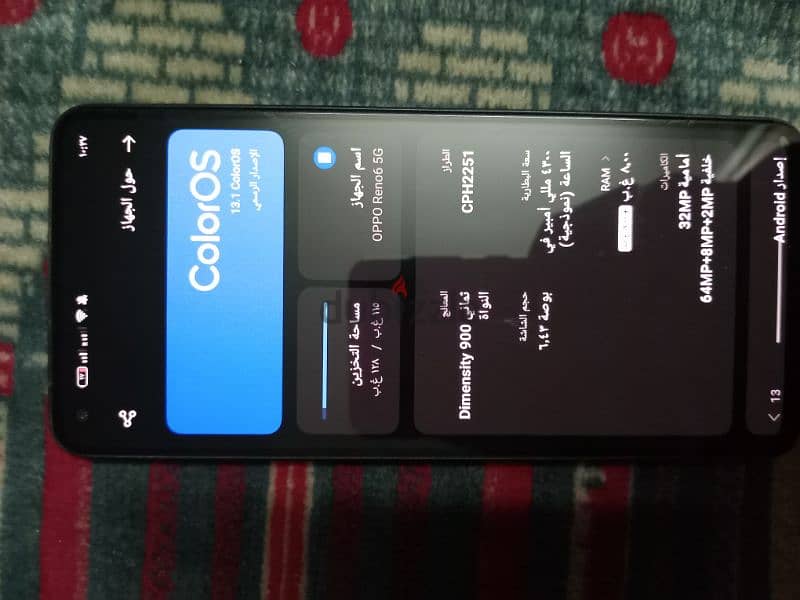 Oppo Reno 6 5G Black 3