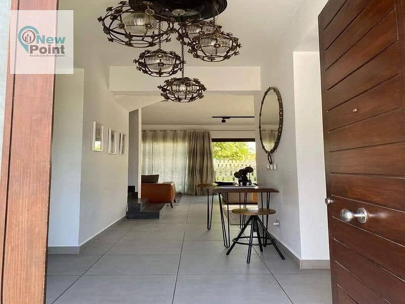 The last townhouse villa, immediate delivery, fully finished, prime location, for sale in Al Burouj Sur Compound in Sur, with the International Medica 10