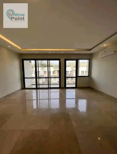 Duplex with garden for sale in prime location in New Cairo in front of Cairo Airport in Taj City Compound | 8 years installments