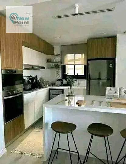 Duplex with garden for sale in prime location in New Cairo in front of Cairo Airport in Taj City Compound | 8 years installments 2