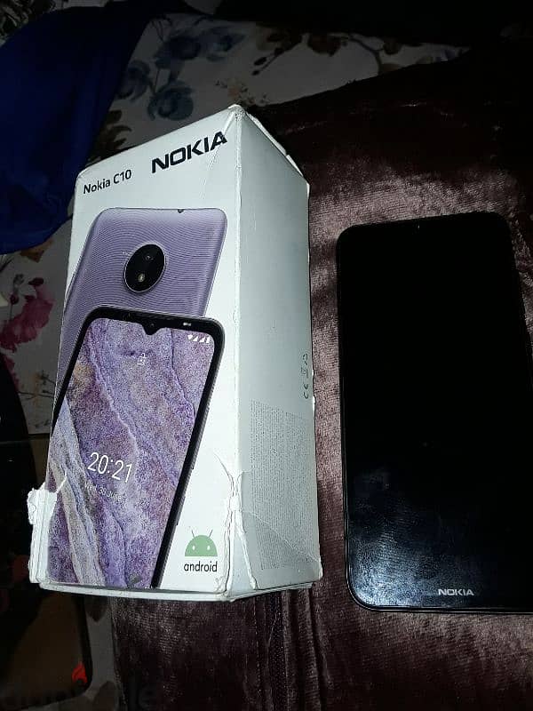 Nokia c10 بحالة الجديد 2