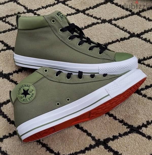 Converse Unisex Chuck Taylor All Star Street Mid Casual Shoes 44-45 1