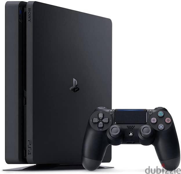 Playstation 4 slim with controller 0