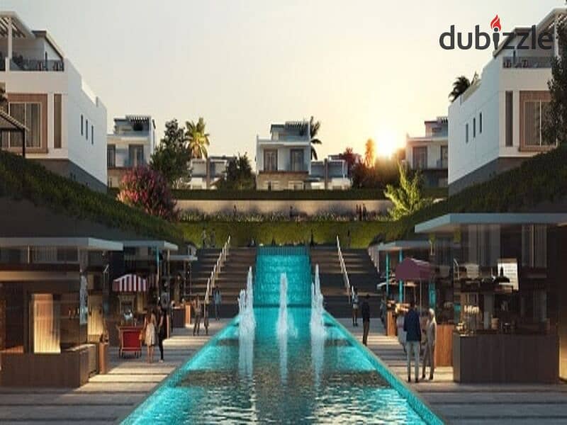 Apartment 186 m with a large garden in the heart of Sheikh Zayed in Dunes, prime location 14