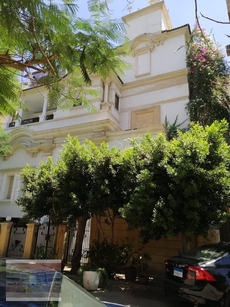 Villa Fully finished Ground floor, first floor and second floor for sale in Almaza, Heliopolis 1