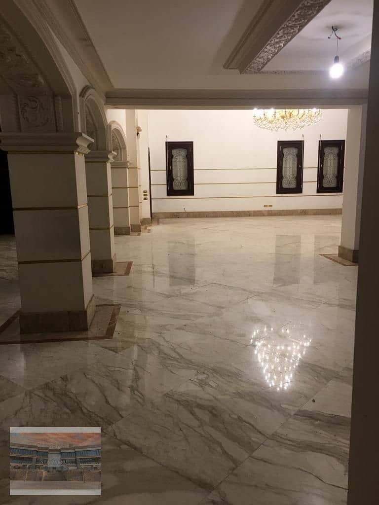 Villa Fully finished Ground floor, first floor and second floor for sale in Almaza, Heliopolis 13