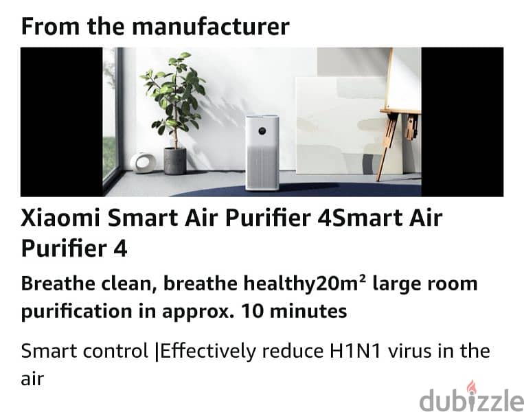 Xiaomi Smart Air Purifier 4 Pro 4