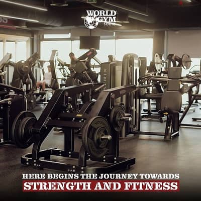 WORLD GYM SODIC (SHEIKH ZAYED) 7 MONTH MEMBERSHIP MORNING. . إشتراك جيم