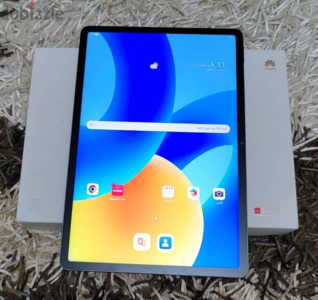 الأكبر شاشة تابلت هواوي Matepad 11.5 بحالة الجديد بيلمع بمشتملاتة 6