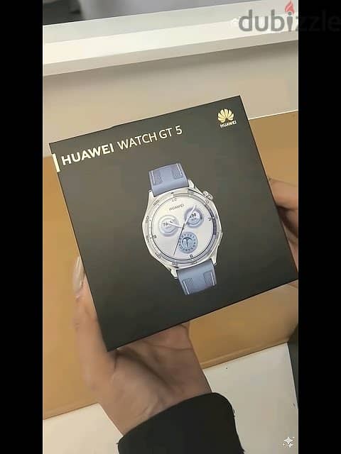 huawei watch GT5 blue جديدة 0