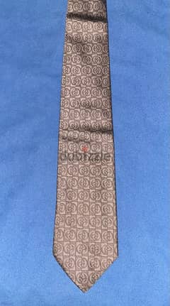 Vintage Gucci Monogram Silk Tie 0