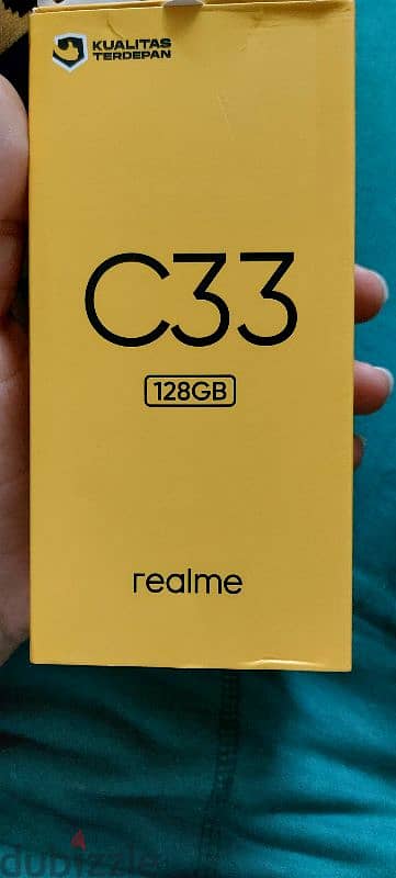 موبايل realme c 33 ram 4 +4 rom 128g