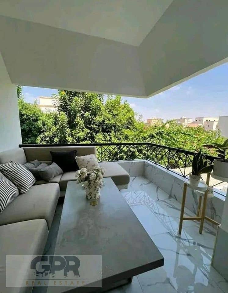 ready to move garden villa duplex in AL Burouj Compound ( fullu finished ) 4Beds-175sqm 4