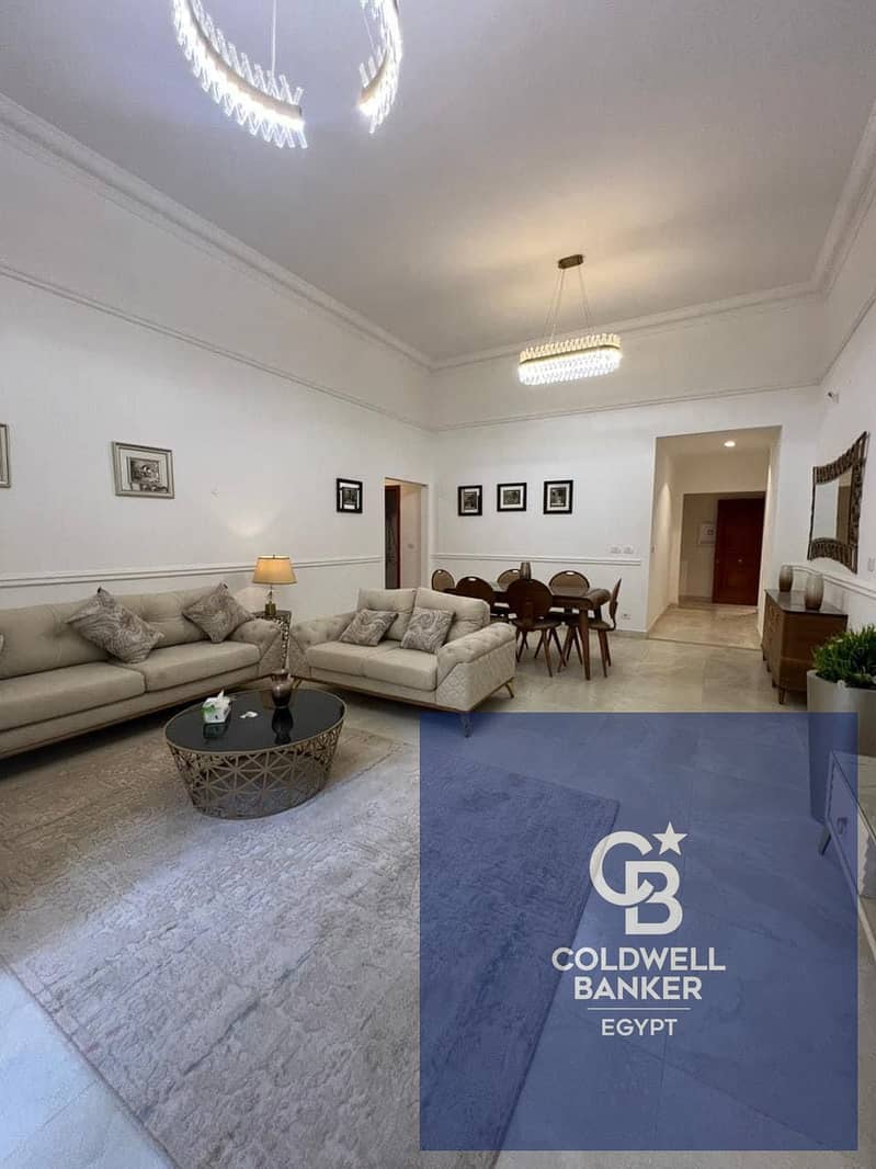 Apartment for sale, 170 square meters, fully finished with air conditioners, in the best location in the capital, with installments over 12 years 5